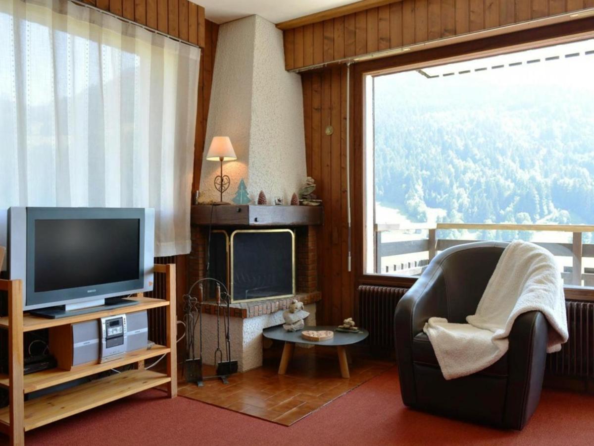 Appt 3 Pieces 6 Pers Avec Cheminee Et Navette Proche Le Grand-Bornand - Fr-1-241-47 Apartment Exterior foto