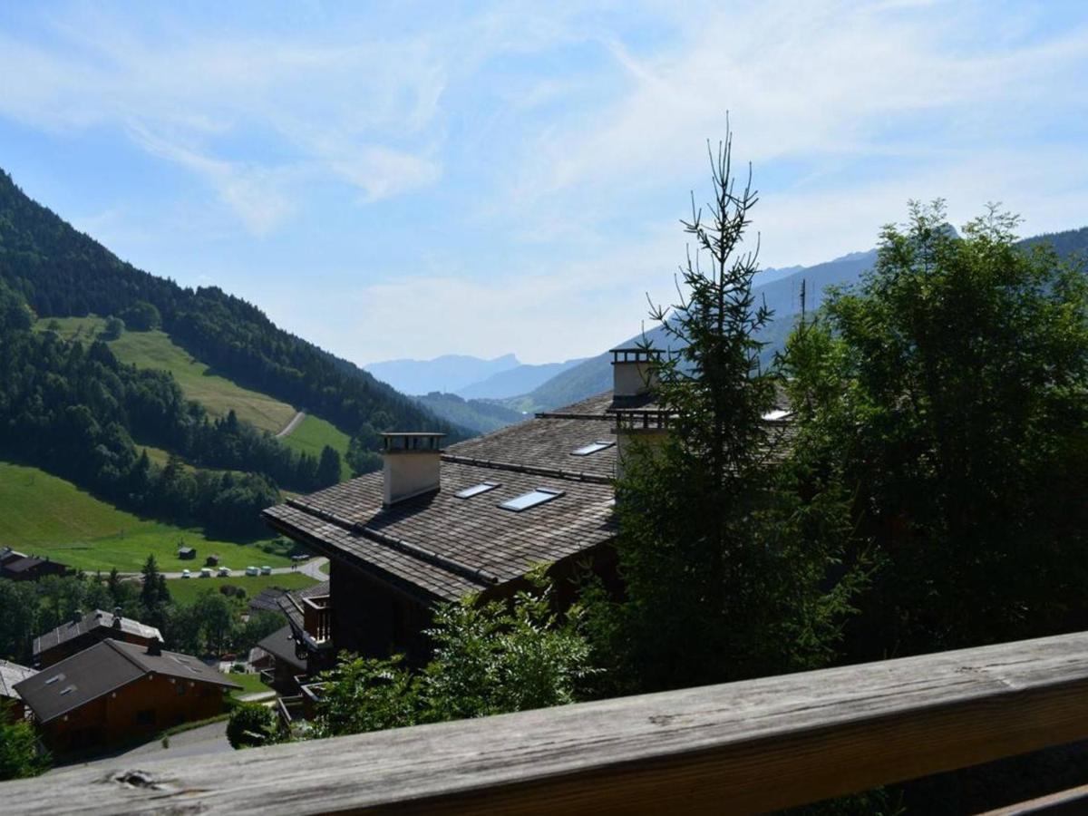 Appt 3 Pieces 6 Pers Avec Cheminee Et Navette Proche Le Grand-Bornand - Fr-1-241-47 Apartment Exterior foto